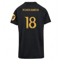 Real Madrid Aurelien Tchouameni #18 Tredjetrøje Dame 2023-24 Kortærmet